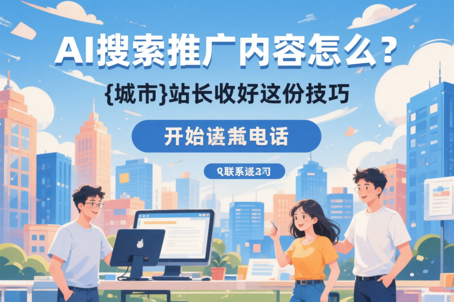 AI搜索推广内容怎么写？海南站长收好这份技巧