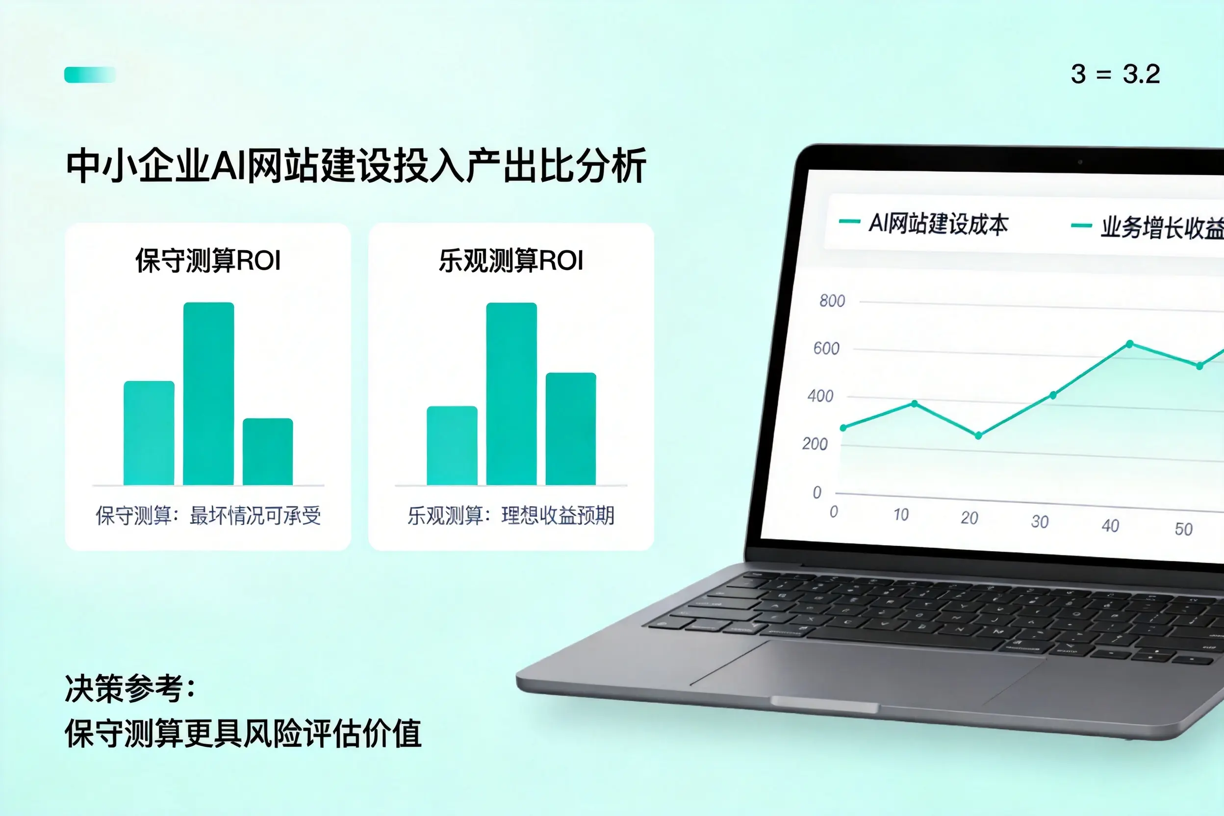 海南中小企业AI网站建设投入产出比怎么算?先看这份分析